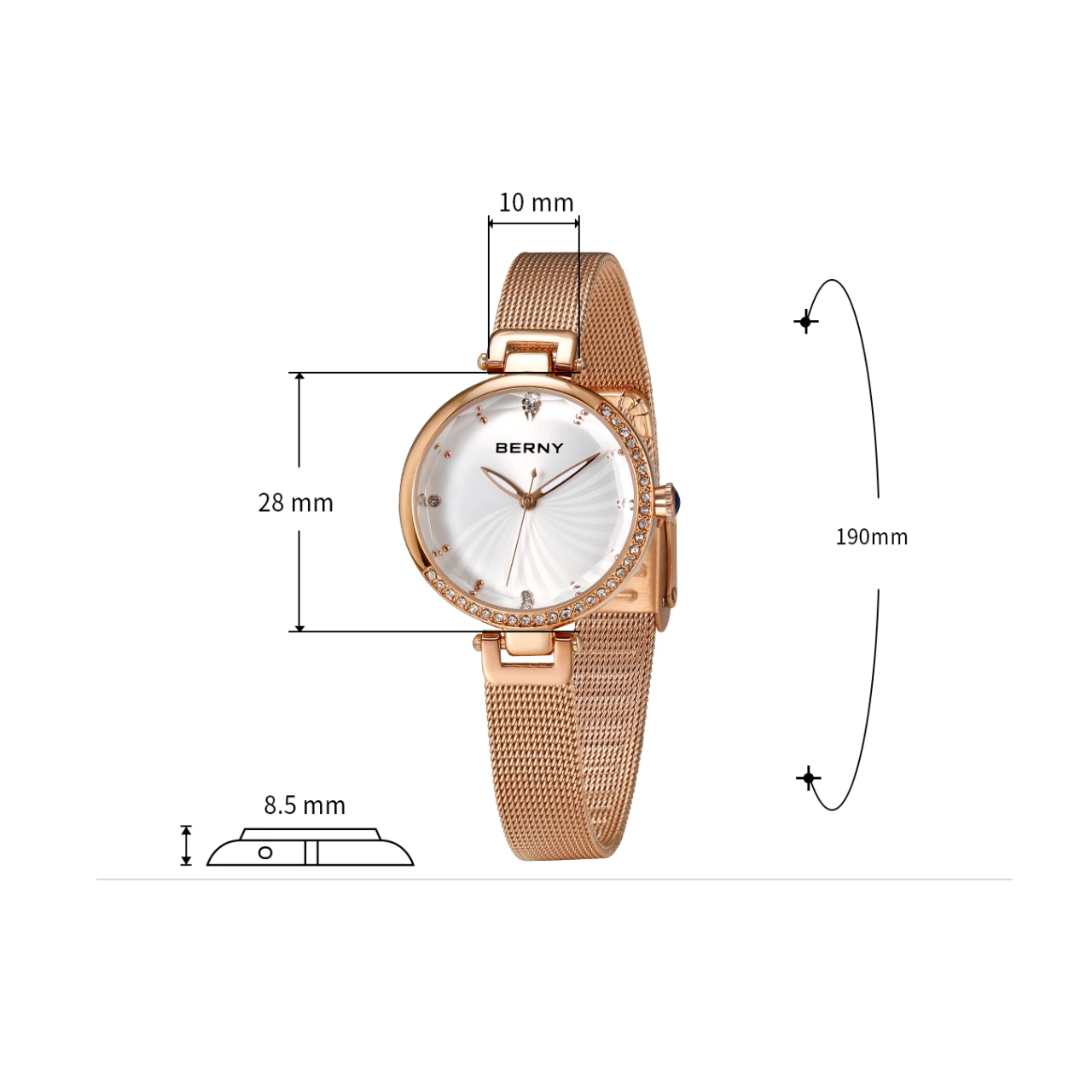 Luminous Diamond Watch for Women