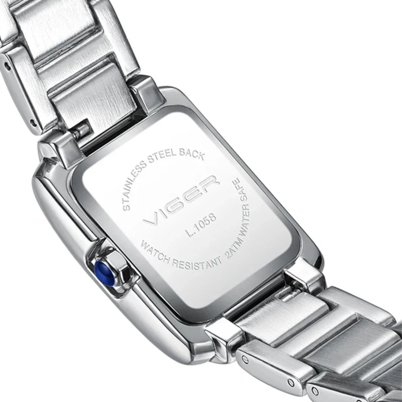 Roman Square Quartz Watch Women