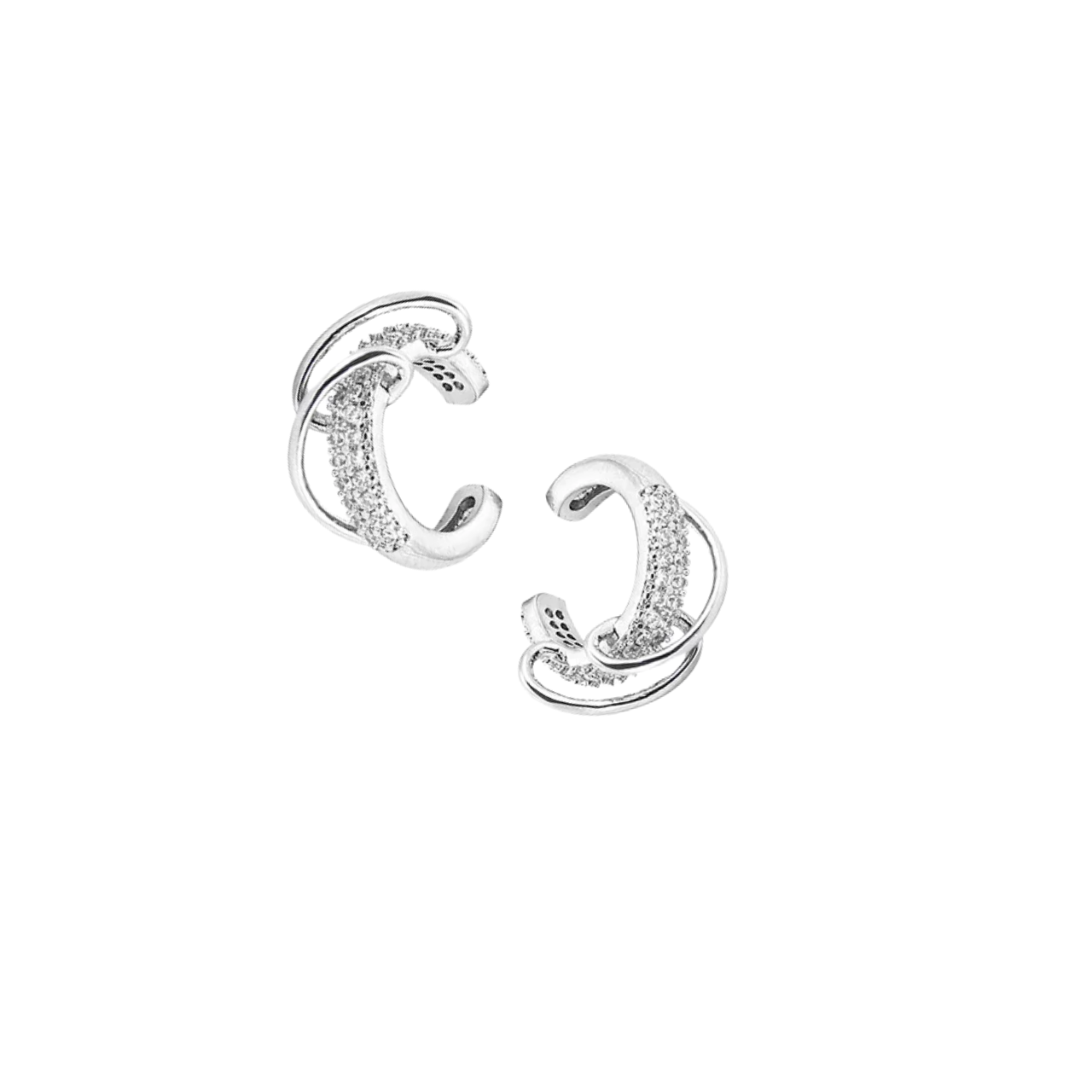 Shiny CZ Ear Cuff for Women